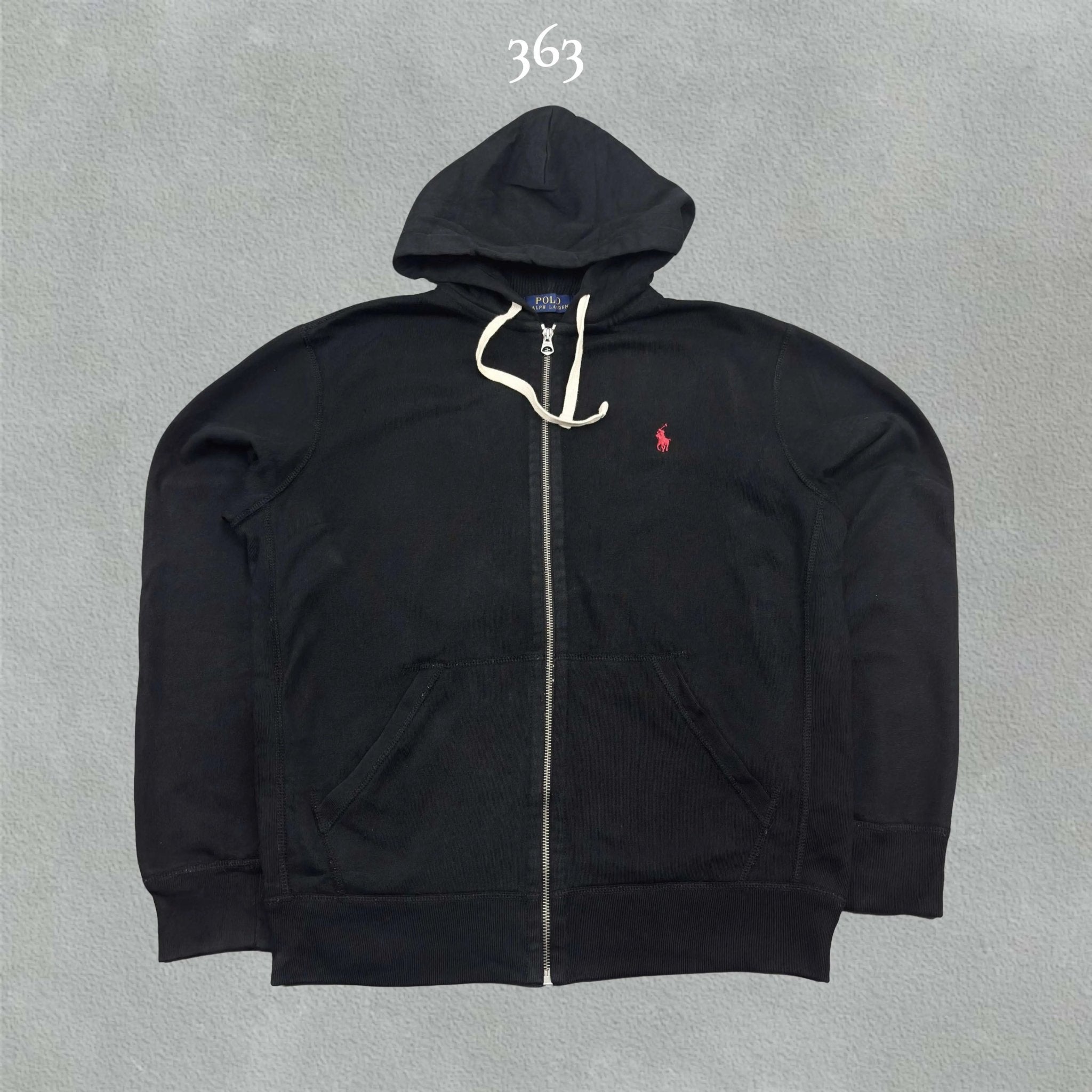 Black Ralph Lauren Zip Vest - Men M - Very Good - Revaleur