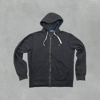 Black Ralph Lauren Zip Vest - Men M - Very Good - Revaleur