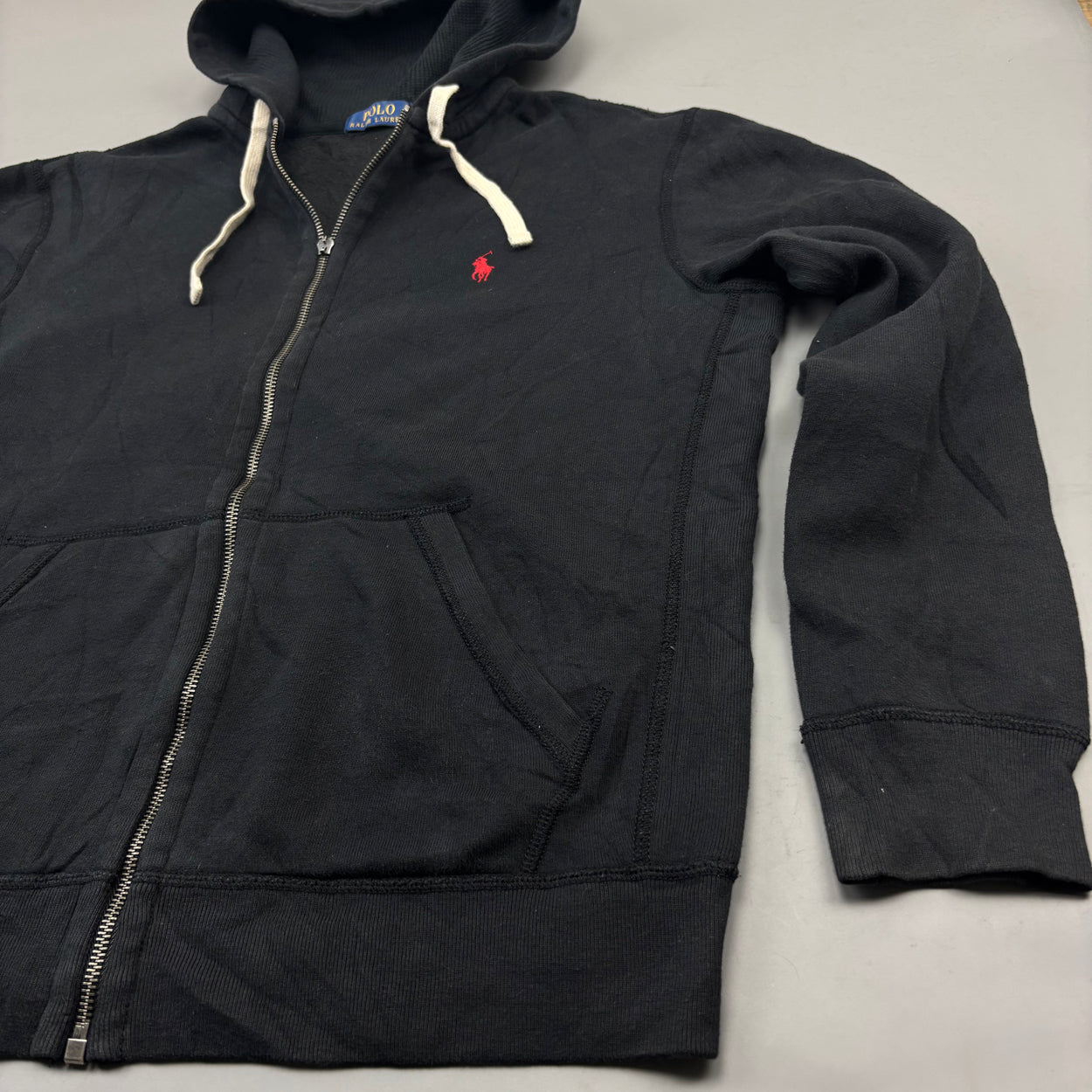 Black Ralph Lauren Zip Vest - Men M - Very Good - Revaleur