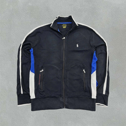 Black Ralph Lauren Zip Vest - Men S - Very Good - Revaleur