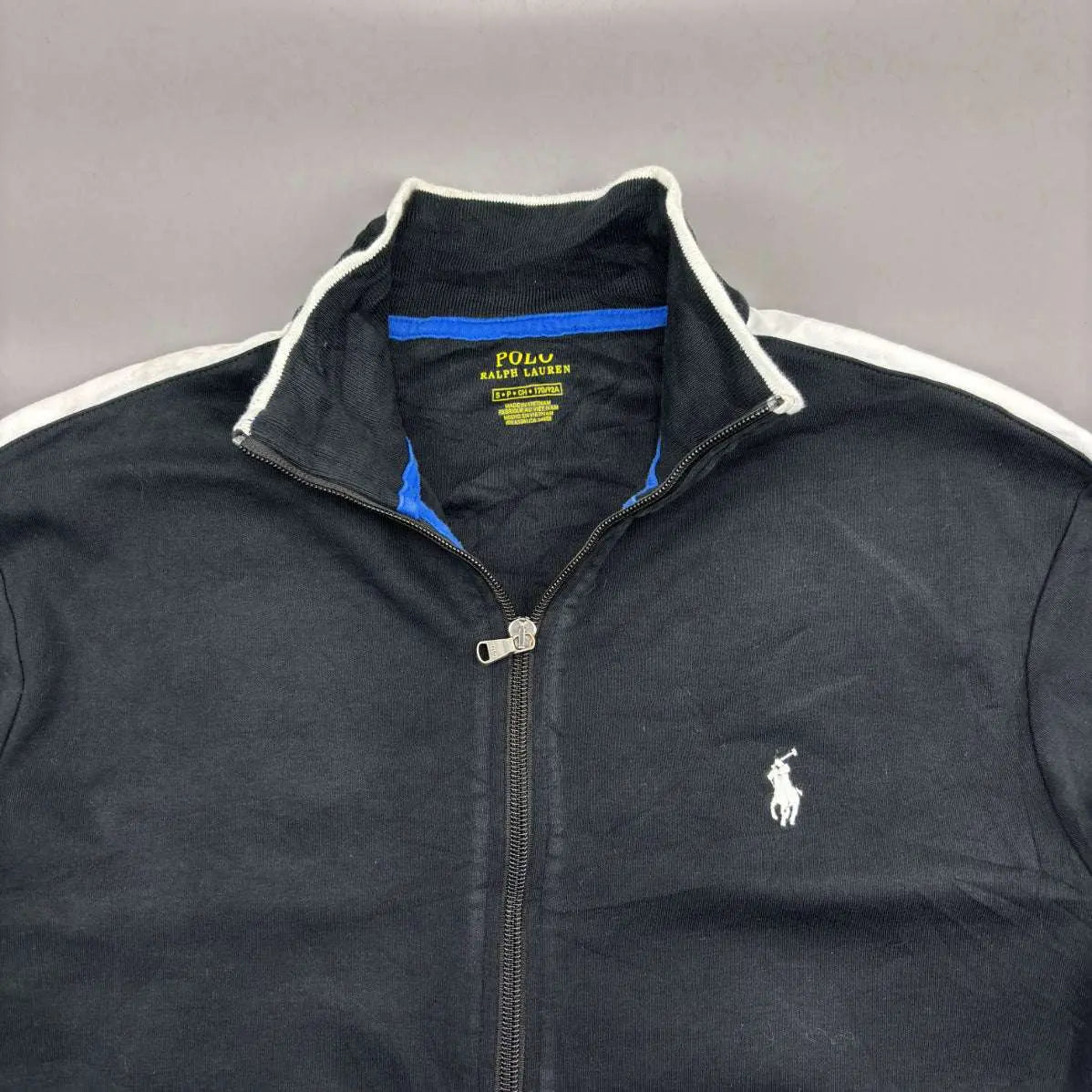 Black Ralph Lauren Zip Vest - Men S - Very Good - Revaleur