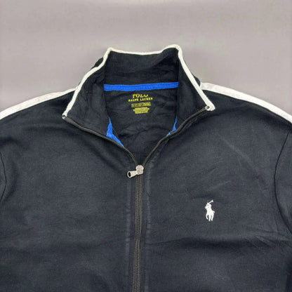 Black Ralph Lauren Zip Vest - Men S - Very Good - Revaleur