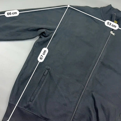 Black Ralph Lauren Zip Vest - Men XL - Very Good - Revaleur