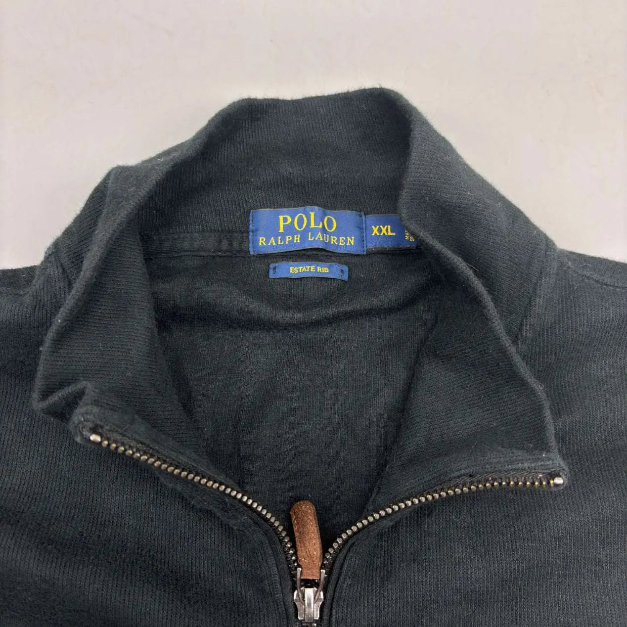 Black Ralph Lauren Zip Vest - Men XXL - Very Good - Revaleur