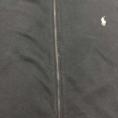 Black Ralph Lauren Zip Vest - Men XXL - Very Good - Revaleur