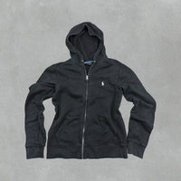 Black Ralph Lauren Zip Vest - Women L - Very Good - Revaleur