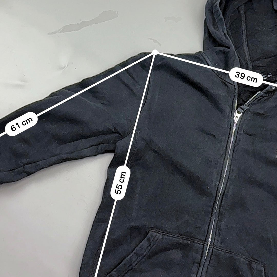 Black Ralph Lauren Zip Vest - Women L - Very Good - Revaleur