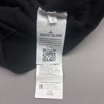 Black Stone Island Jumper - Men L - Very Good - Revaleur