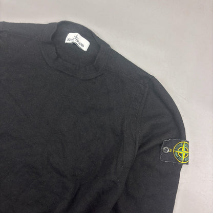 Black Stone Island Jumper - Men L - Very Good - Revaleur