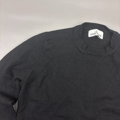 Black Stone Island Jumper - Men L - Very Good - Revaleur