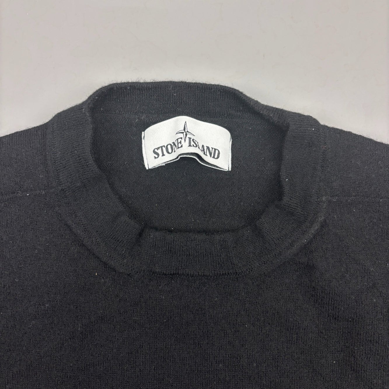 Black Stone Island Jumper - Men L - Very Good - Revaleur