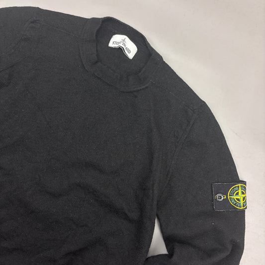 Black Stone Island Jumper - Men L - Very Good - Revaleur