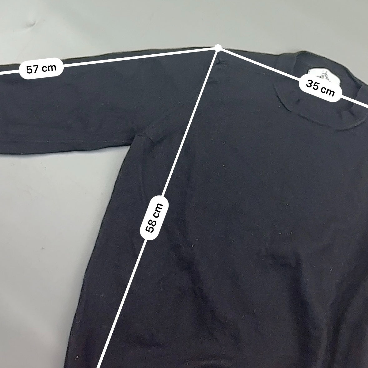 Black Stone Island Jumper - Men L - Very Good - Revaleur