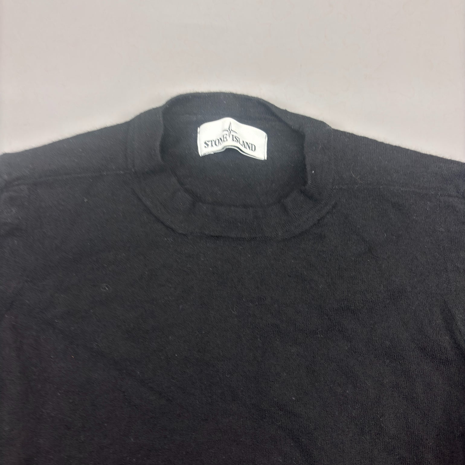 Black Stone Island Jumper - Men L - Very Good - Revaleur