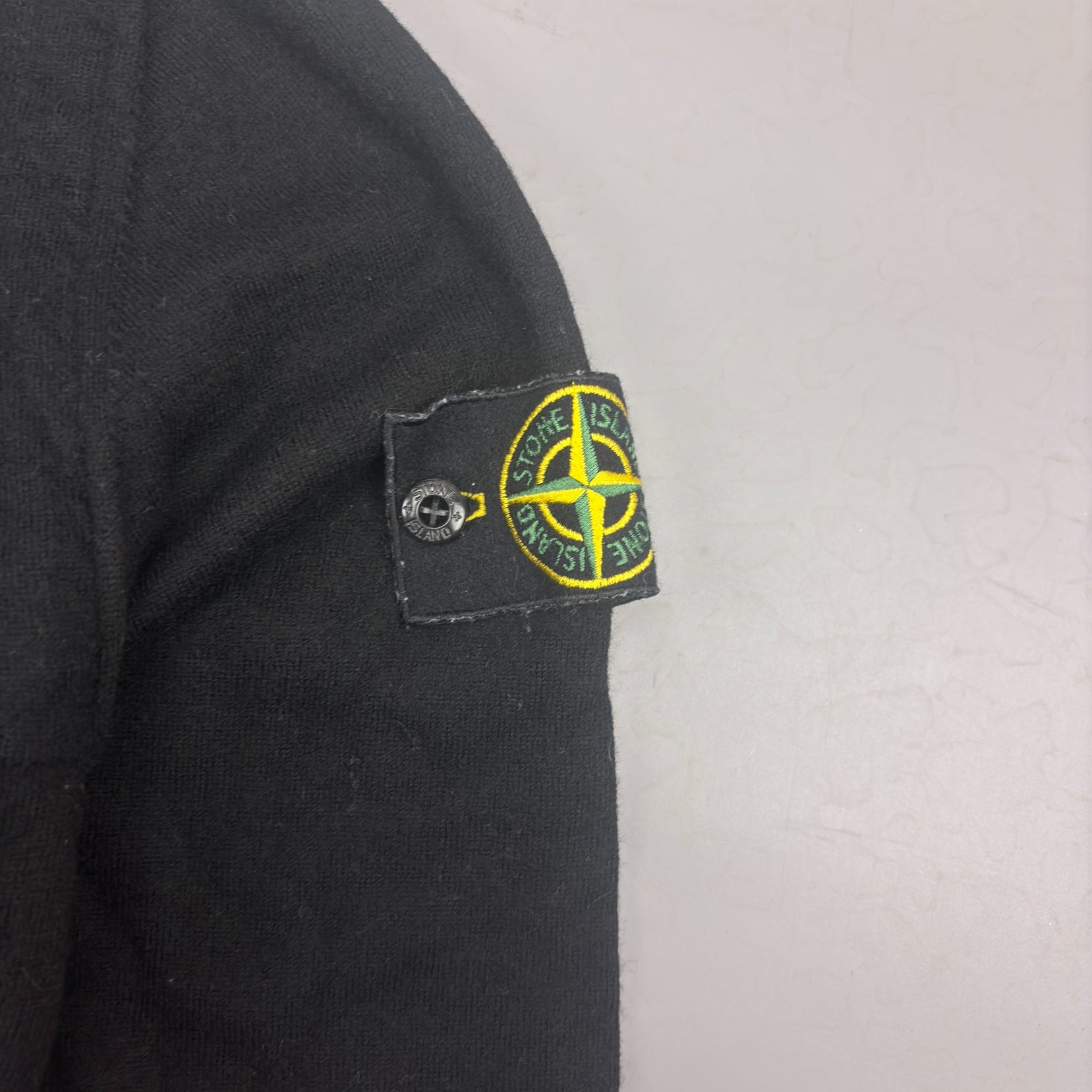 Black Stone Island Jumper - Men L - Very Good - Revaleur