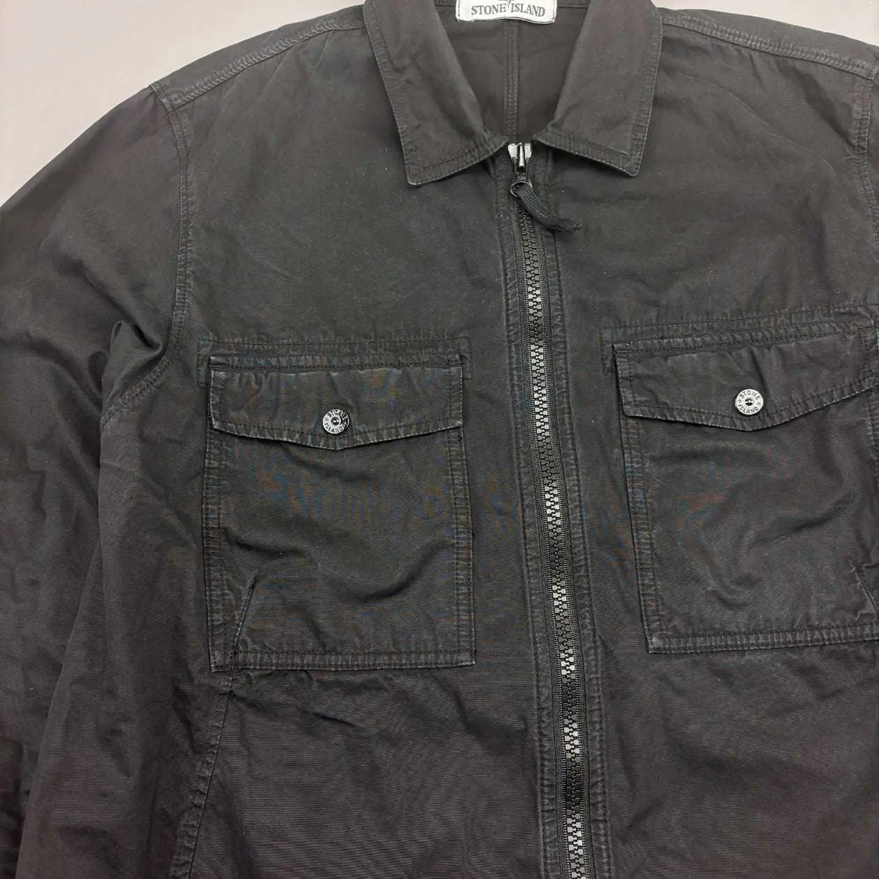 Black Stone Island Shacket - Men M - Very Good - Revaleur