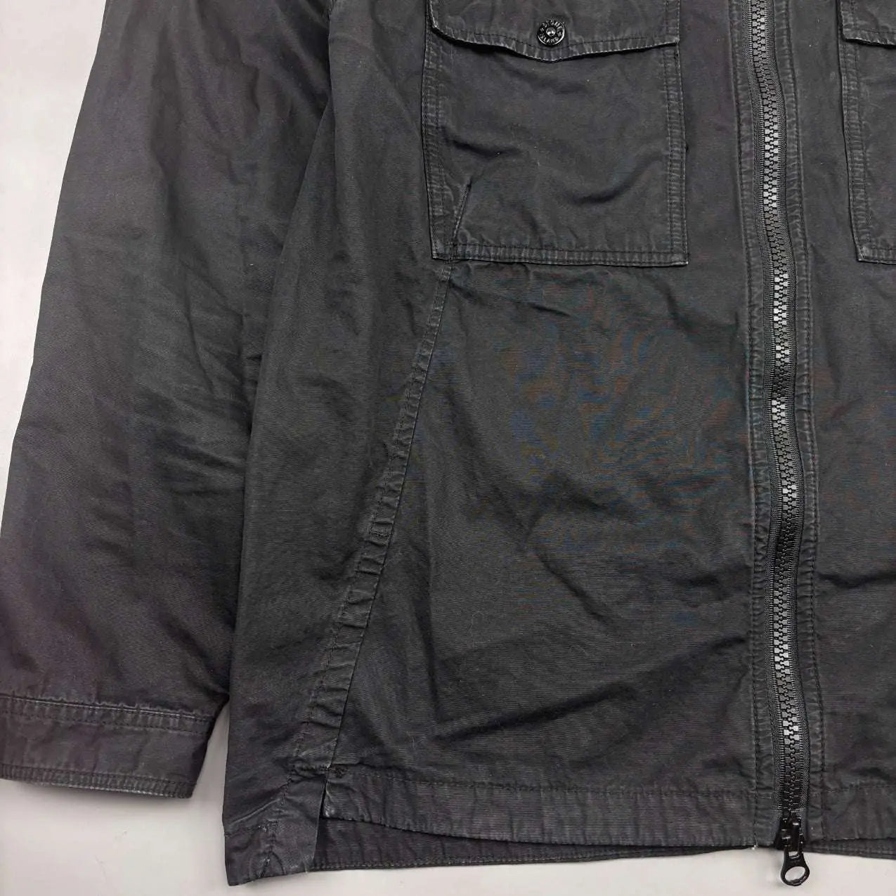 Black Stone Island Shacket - Men M - Very Good - Revaleur