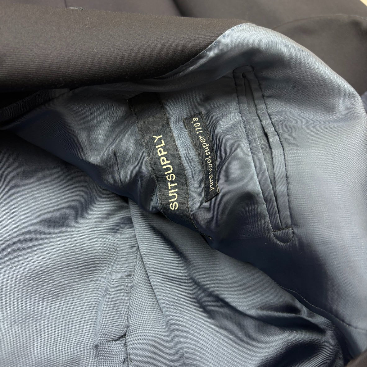 Black Suitsupply Blazer - Men Blazer 50 - New - Revaleur