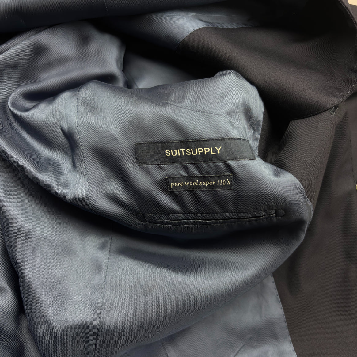 Black Suitsupply Blazer - Men Blazer 52 - New - Revaleur