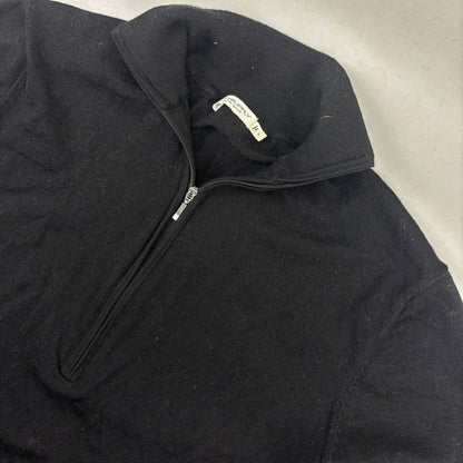 Black Suitsupply Half Zip - Men M - Very Good - Revaleur