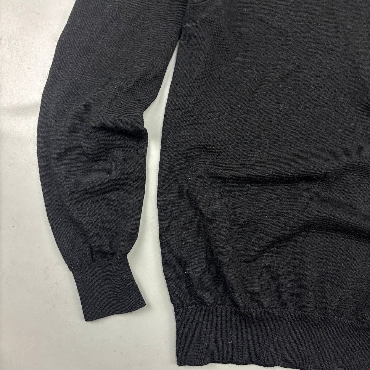 Black Suitsupply Half Zip - Men M - Very Good - Revaleur