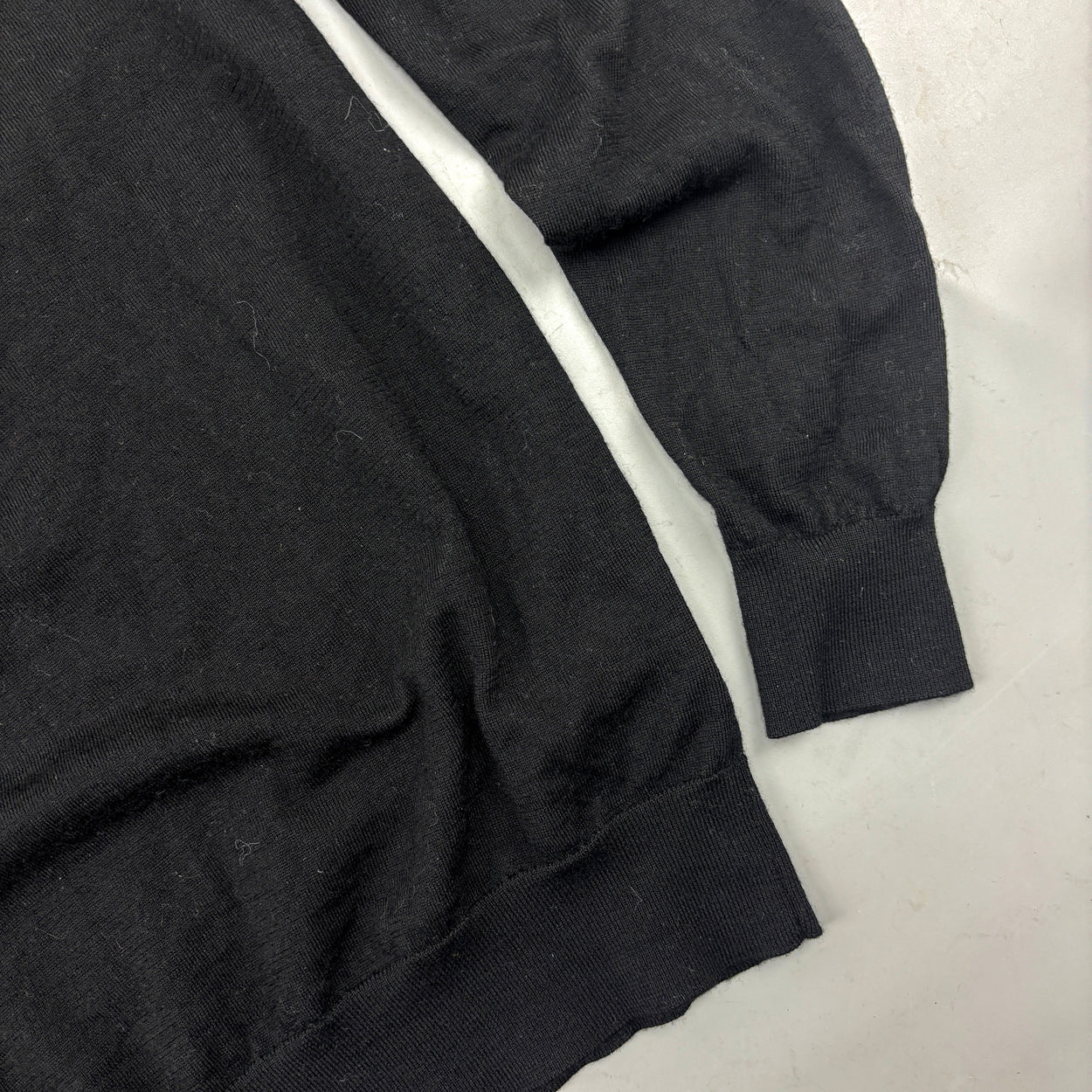 Black Suitsupply Half Zip - Men M - Very Good - Revaleur