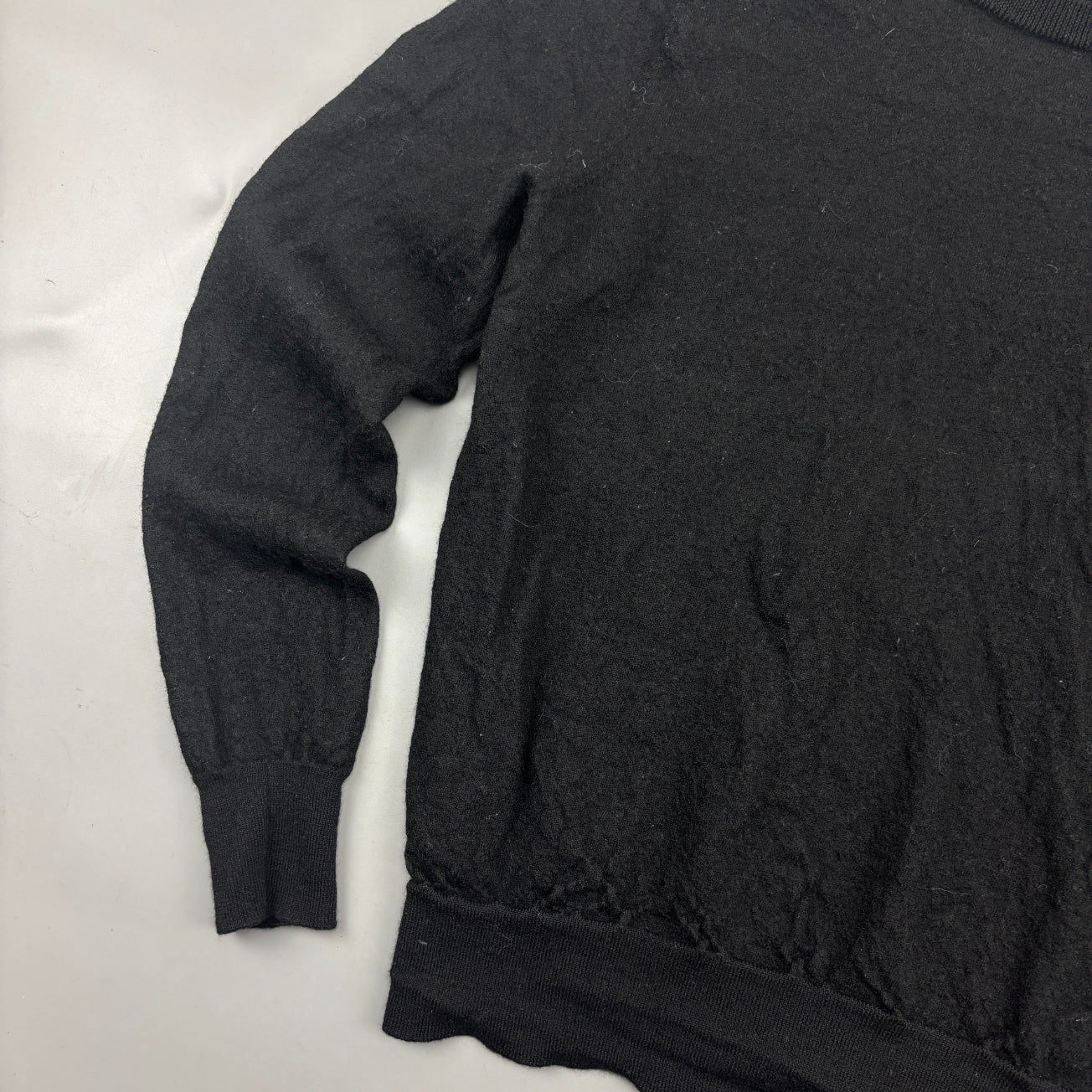 Black Suitsupply Knitted Sweater - Men XXS - Very Good - Revaleur