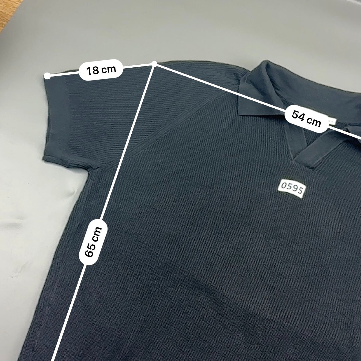 Black Suitsupply Polo Shirt - Men XL - Very Good - Revaleur