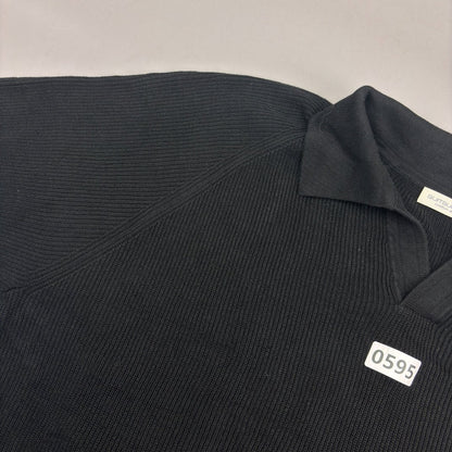 Black Suitsupply Polo Shirt - Men XL - Very Good - Revaleur
