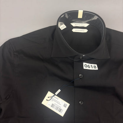 Black Suitsupply Shirt - Men 39 - New With Tags - Revaleur