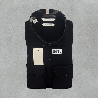 Black Suitsupply Shirt - Men 39 - New With Tags - Revaleur
