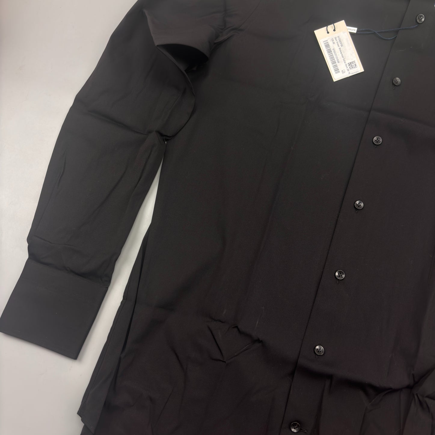 Black Suitsupply Shirt - Men 39 - New With Tags - Revaleur