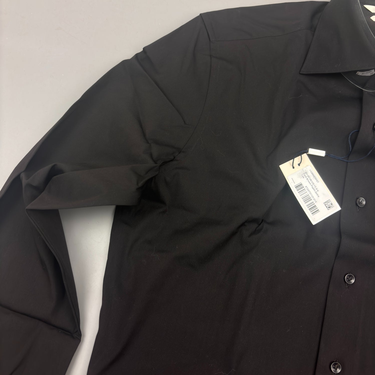 Black Suitsupply Shirt - Men 40 - New With Tags - Revaleur