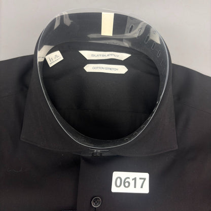 Black Suitsupply Shirt - Men 40 - New With Tags - Revaleur