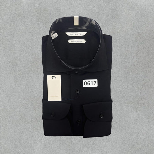 Black Suitsupply Shirt - Men 40 - New With Tags - Revaleur