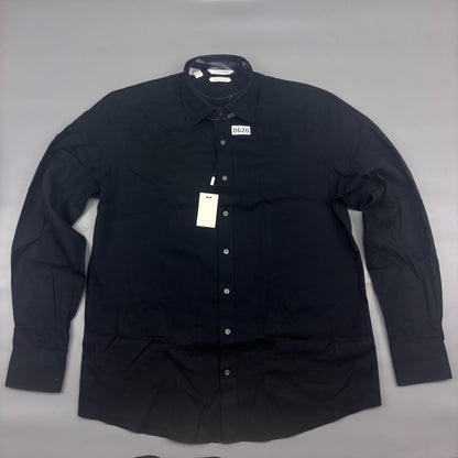 Black Suitsupply Shirt - Men 42 - New With Tags - Revaleur