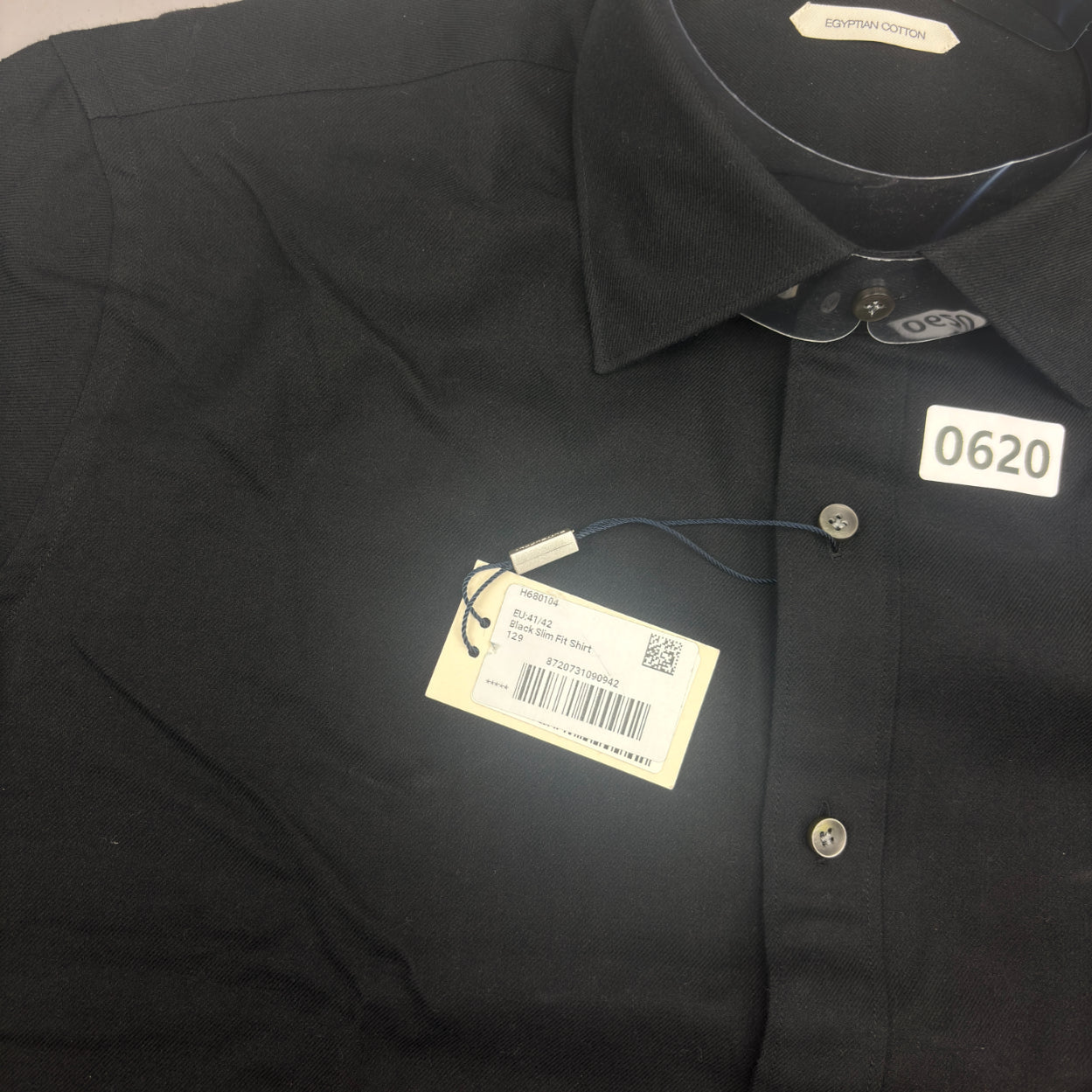 Black Suitsupply Shirt - Men 42 - New With Tags - Revaleur