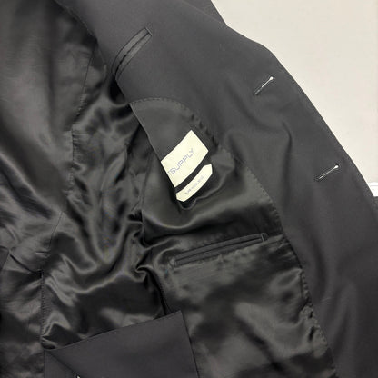 Black Suitsupply Suit - Men Blazer 52 - Very Good - Revaleur