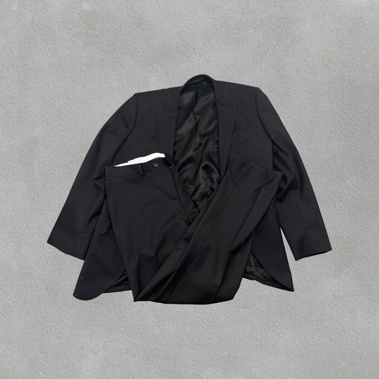 Black Suitsupply Suit - Men Blazer 52 - Very Good - Revaleur