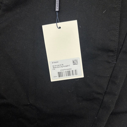 Black Suitsupply Trousers - Men W38 - New With Tags - Revaleur