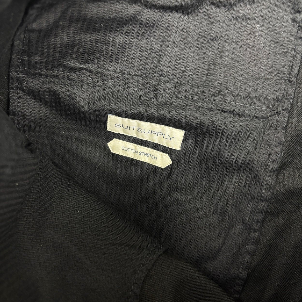 Black Suitsupply Trousers - Men W38 - New With Tags - Revaleur