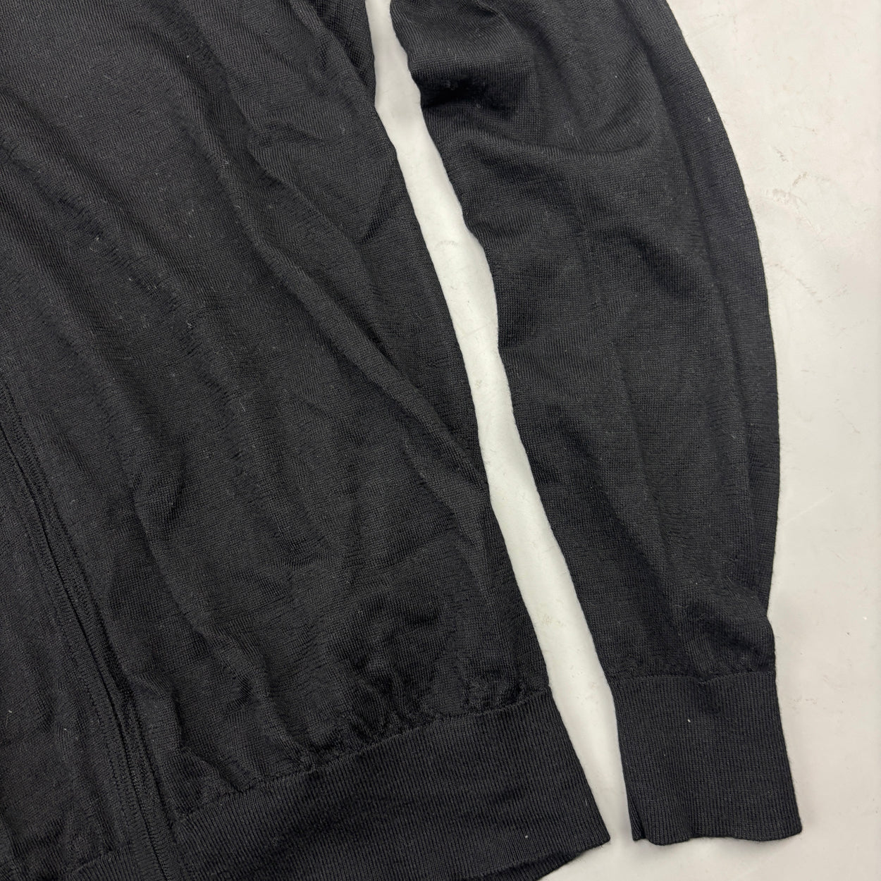Black Suitsupply Zip Vest - Men M - Very Good - Revaleur