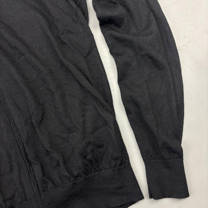 Black Suitsupply Zip Vest - Men M - Very Good - Revaleur
