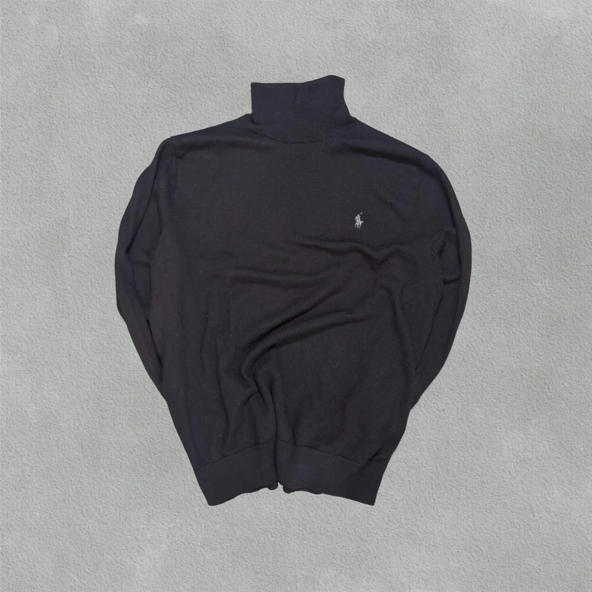 Black Turtleneck Ralph Lauren - XL - Excellent Condition - Revaleur