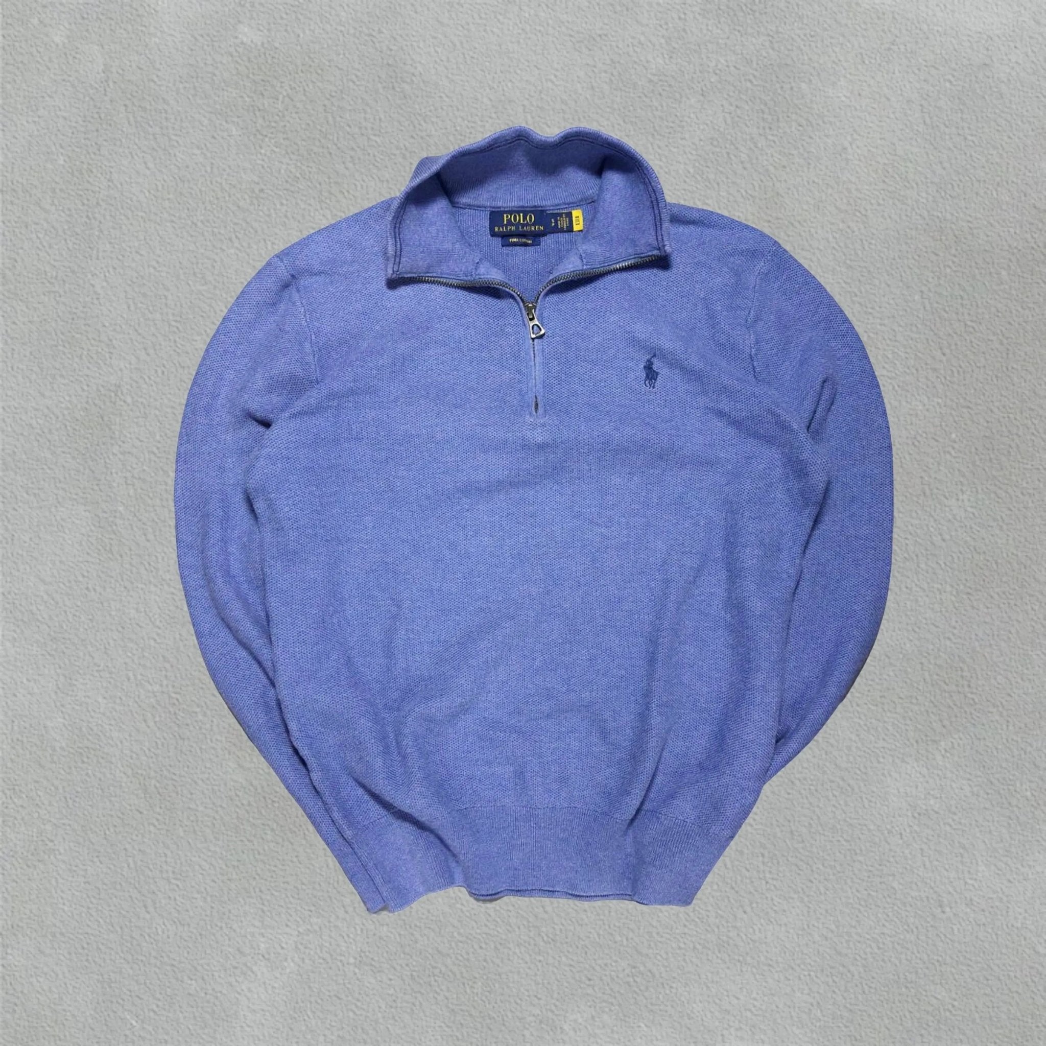Blue Half Zip Ralph Lauren - S - Excellent Condition - Revaleur