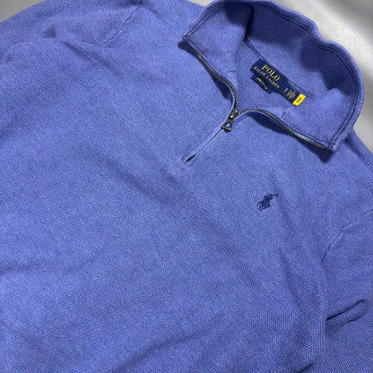 Blue Half Zip Ralph Lauren - S - Excellent Condition - Revaleur