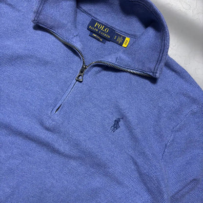 Blue Half Zip Ralph Lauren - S - Excellent Condition - Revaleur