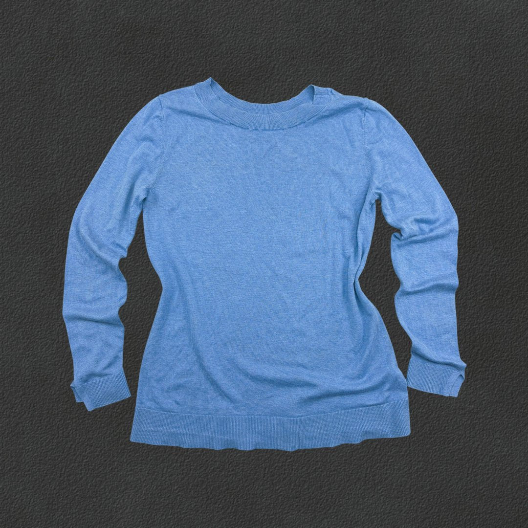 Blue Massimo Dutti Jumper - Women M - Very Good - Revaleur