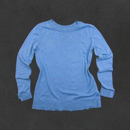 Blue Massimo Dutti Jumper - Women M - Very Good - Revaleur