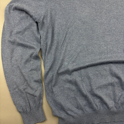 Blue Massimo Dutti Turtleneck - Men XL - Very Good - Revaleur